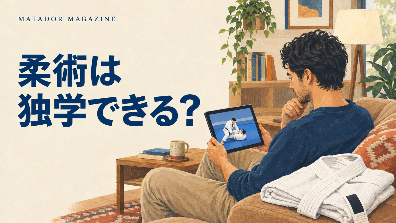 柔術は独学できる？動画や本で学べること・できないことと、安全な始め方